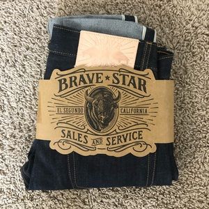 Brave Star - Dark wash jeans. 29-waist, 32-inseam